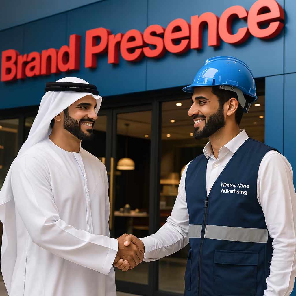 Abu Dhabi signage and branding company