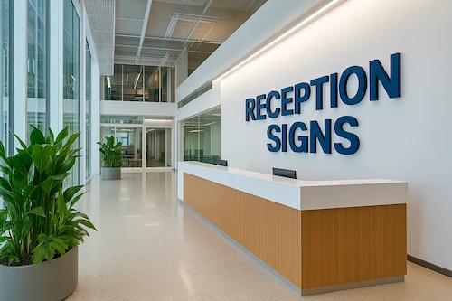 Door identification sign