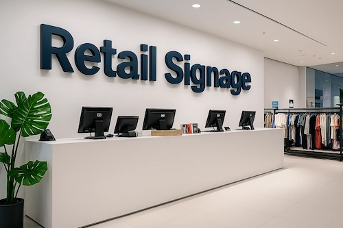 Door identification sign