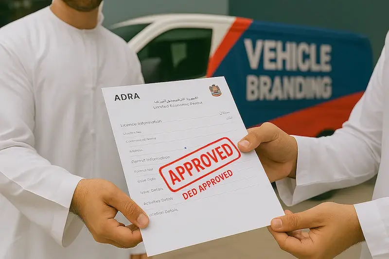 Door identification sign 