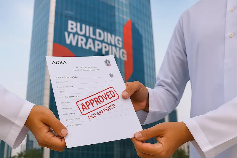 Door identification sign 