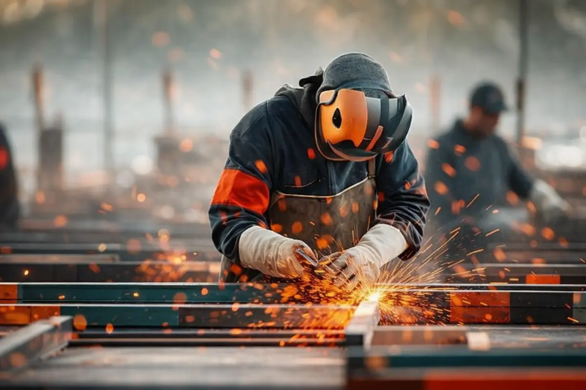 Professional signage installation Abu Dhabi - 3D signboard at commercial building of Makani Mall in Abu Dhabi City