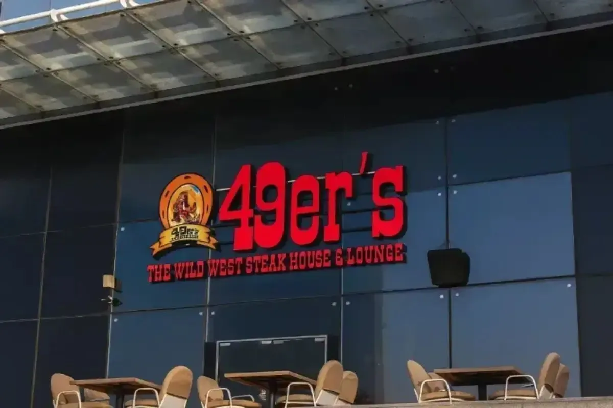 Signage installed on Raceway installed in Reem Island Abu Dhabi