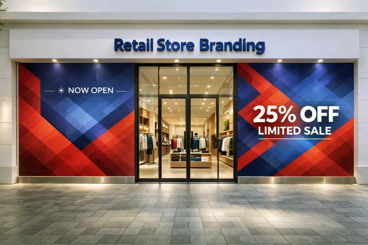 Store branding Solutions in Abu Dhabi