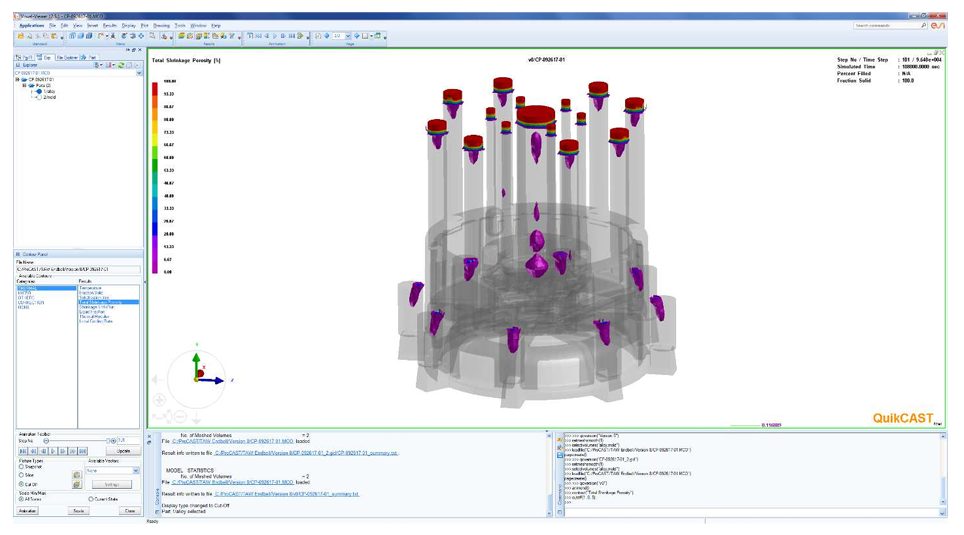EMNOR Mechanical Inc. | Siemens-Allis-Chalmers Nuclear Safety Motor Endbell Optimized Riser Casting Simulation