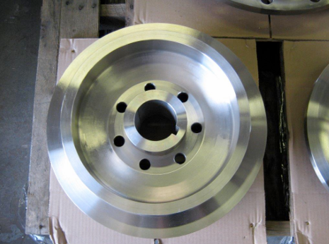 EMNOR Mechanical Inc. | Worthington 18-Inch QL New Stainless Steel Pump Impeller Bottom View