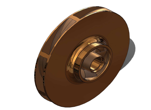 EMNOR Mechanical Inc. | Allis Chalmers Type S Rotating Element Impeller 3D Model