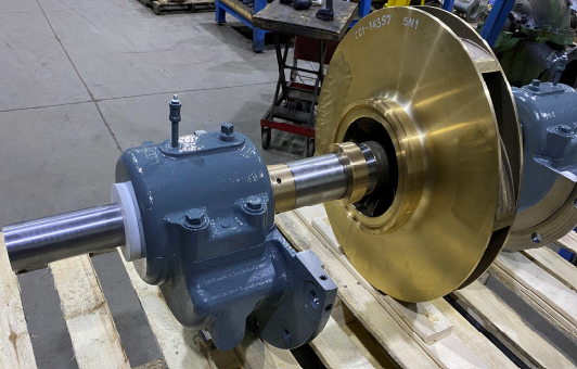 EMNOR Mechanical Inc. | Allis Chalmers Type S Rotating Element Drive End and Impeller
