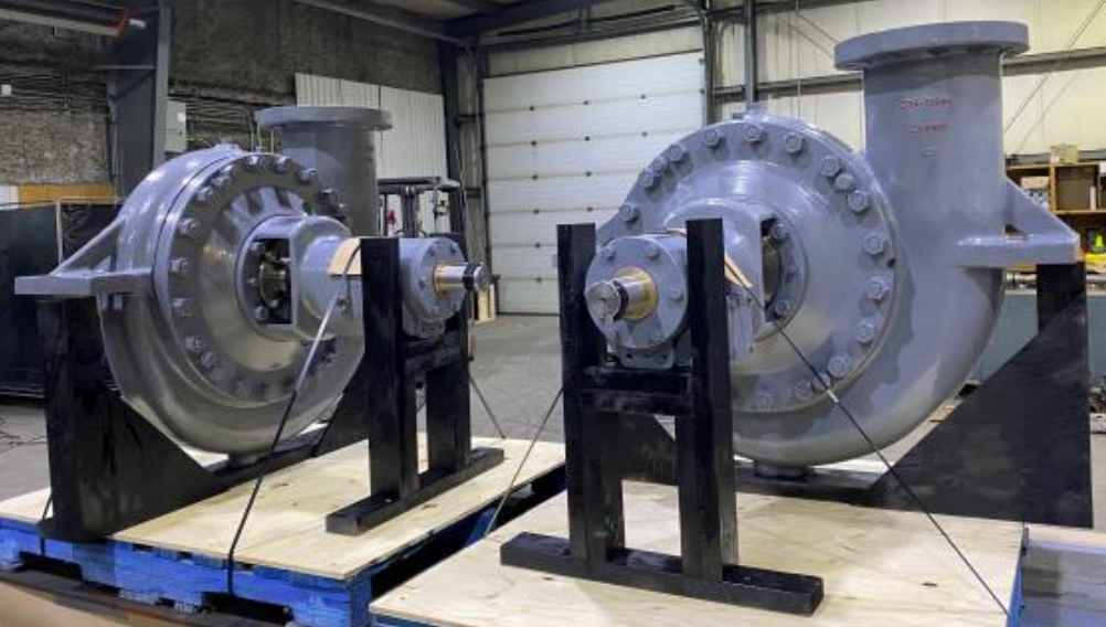 EMNOR Mechanical Inc. | Ingersoll Rand 8x10x21 API Pump CA6NM Final Assembly