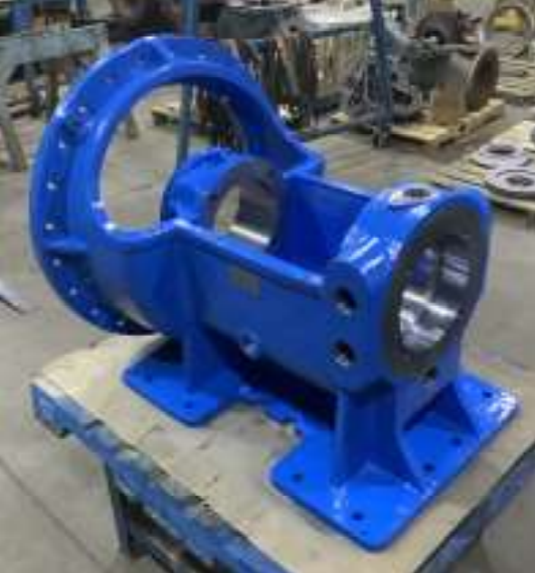 EMNOR Mechanical Inc. | Finished Large Morris Bearing Pedestal Front View
