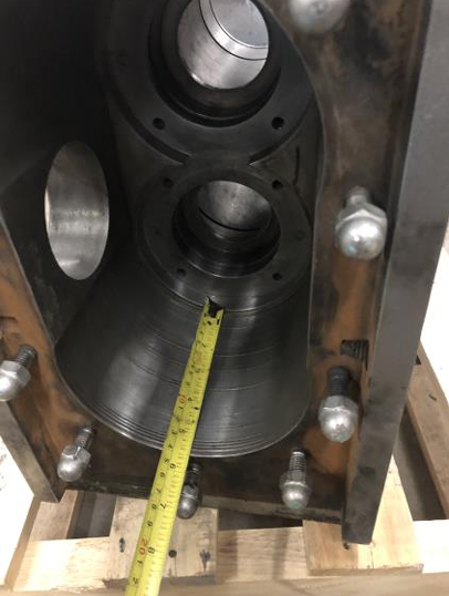 EMNOR Mechanical Inc. | Viking Gear Pump Worn Housing Before Repair