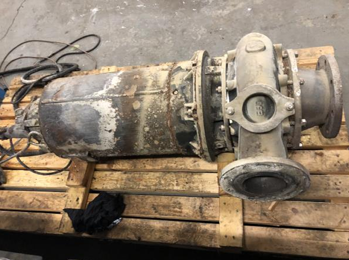 EMNOR Mechanical Inc. | Hidrostal Submersible Pump as Received Before Repair