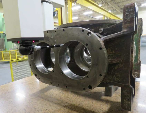 EMNOR Mechanical Inc. | Sunds Thick Stock Pump CMM Inspection During Repair