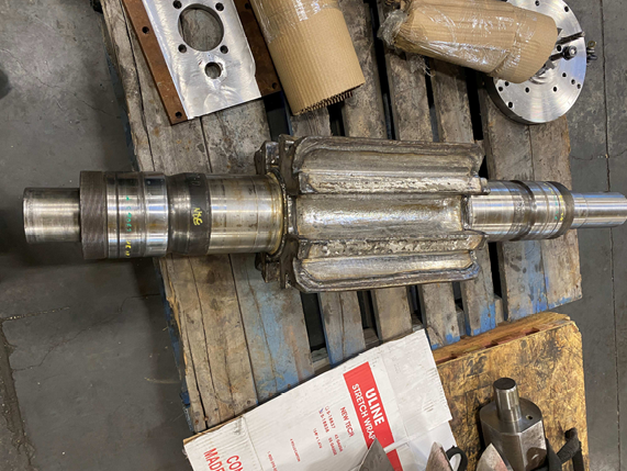 EMNOR Mechanical Inc. | Sunds Thick Stock Pump Welded Rotor Repair