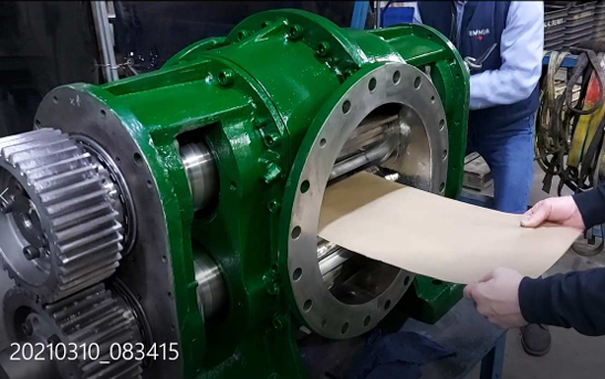 EMNOR Mechanical Inc. | Sunds Thick Stock Pump Assembly with New Timing Gears