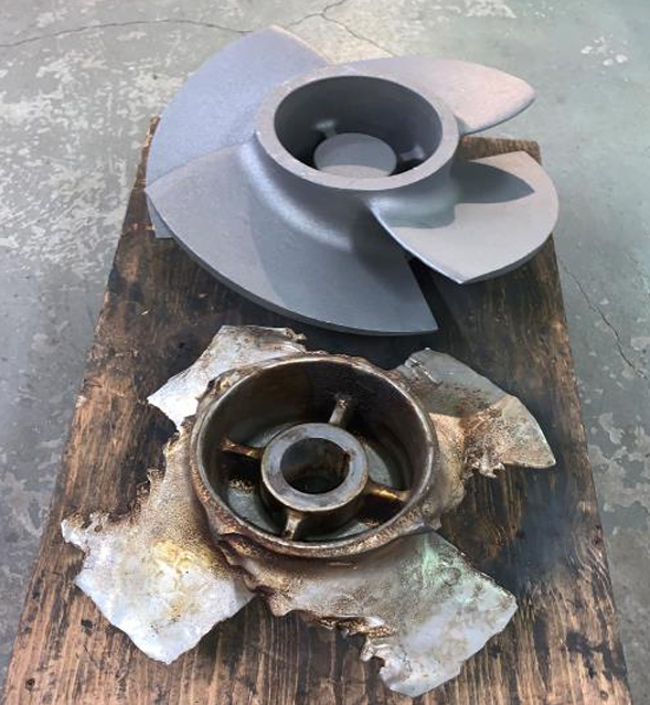 EMNOR Mechanical Inc. | Worthington and Byron Jackson Turbine Pump Reverse Engineered Impeller