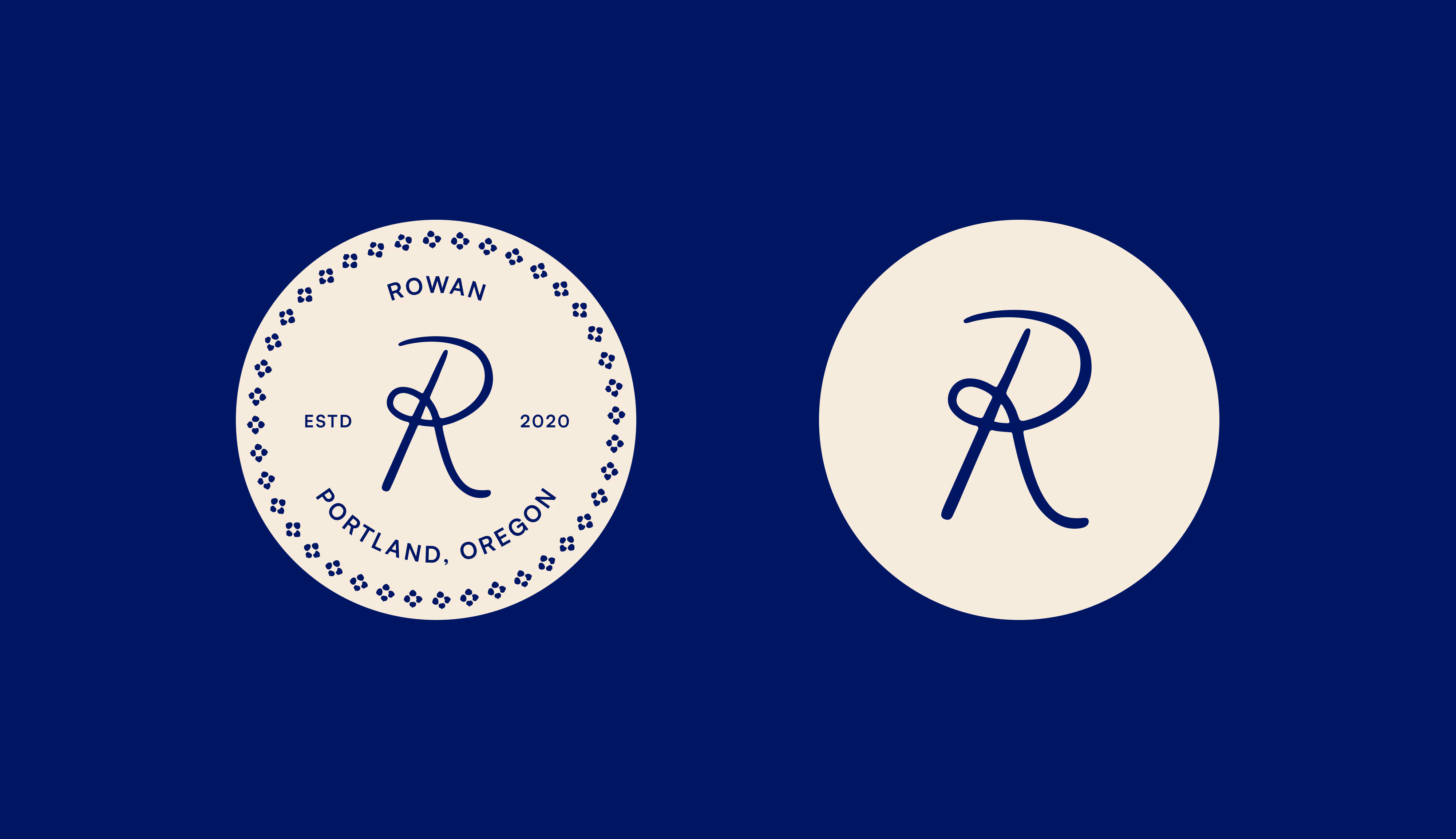 Rowan brand badge and submark logos
