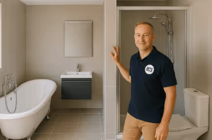 New bathroom with a shower