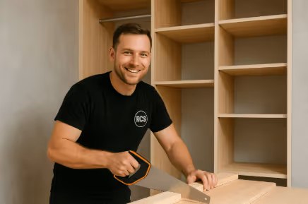 Local Carpenter in East Sussex Fitting Wardrobe