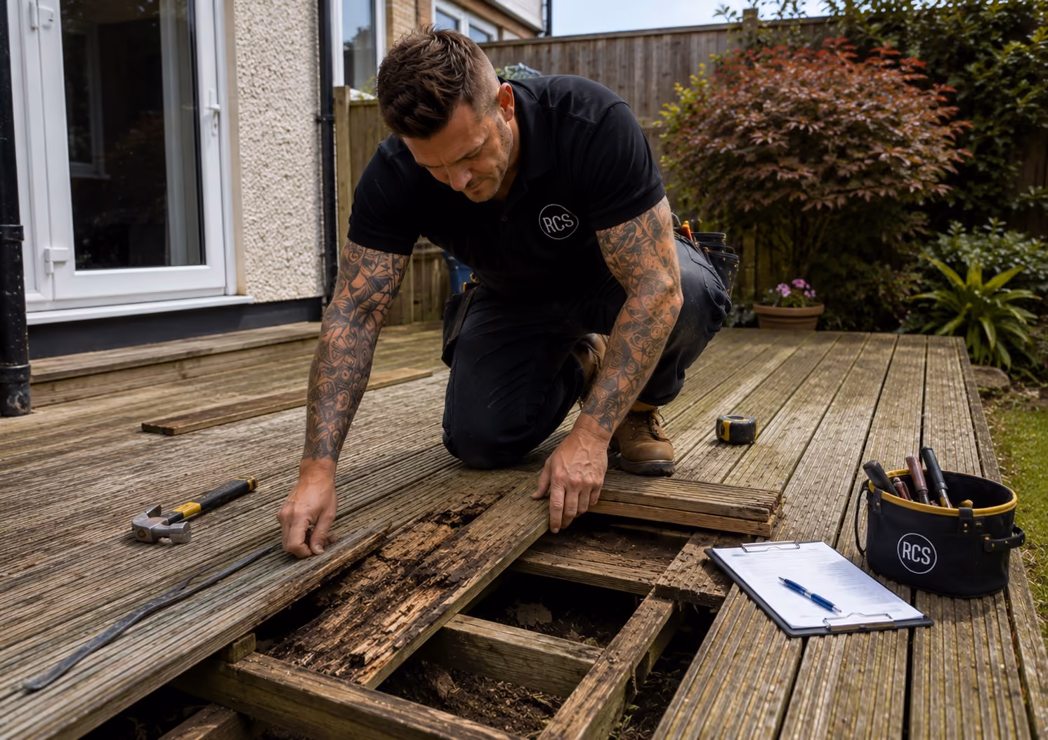 Decking repairs and replacement