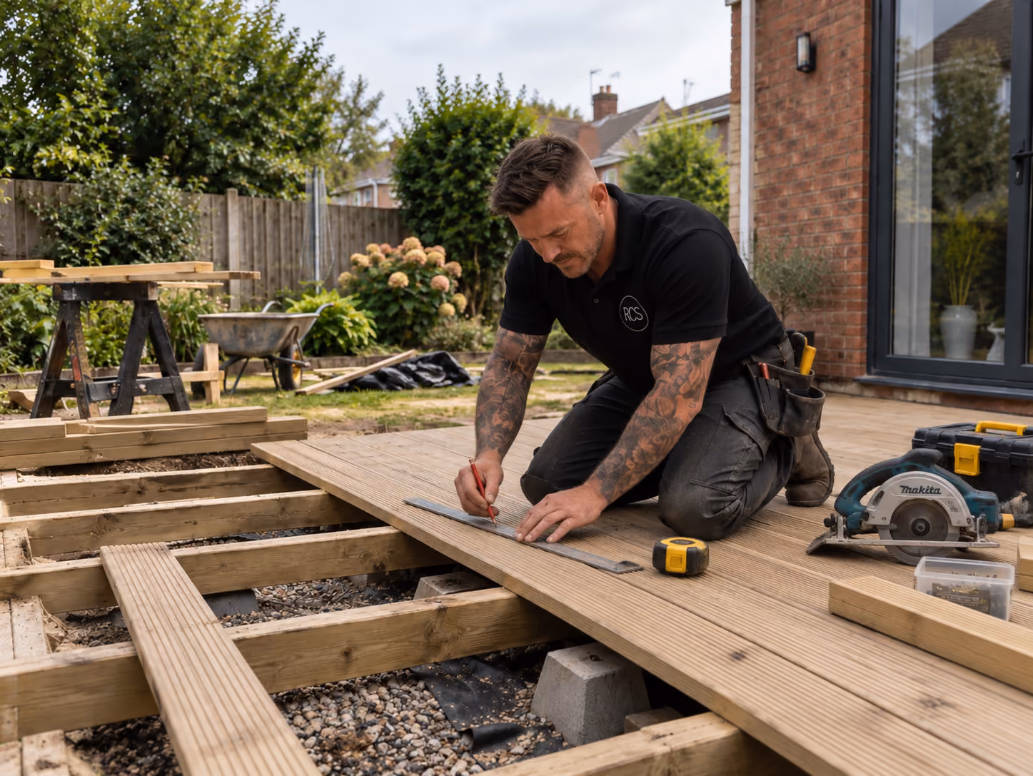 Garden Decking Eastbourne