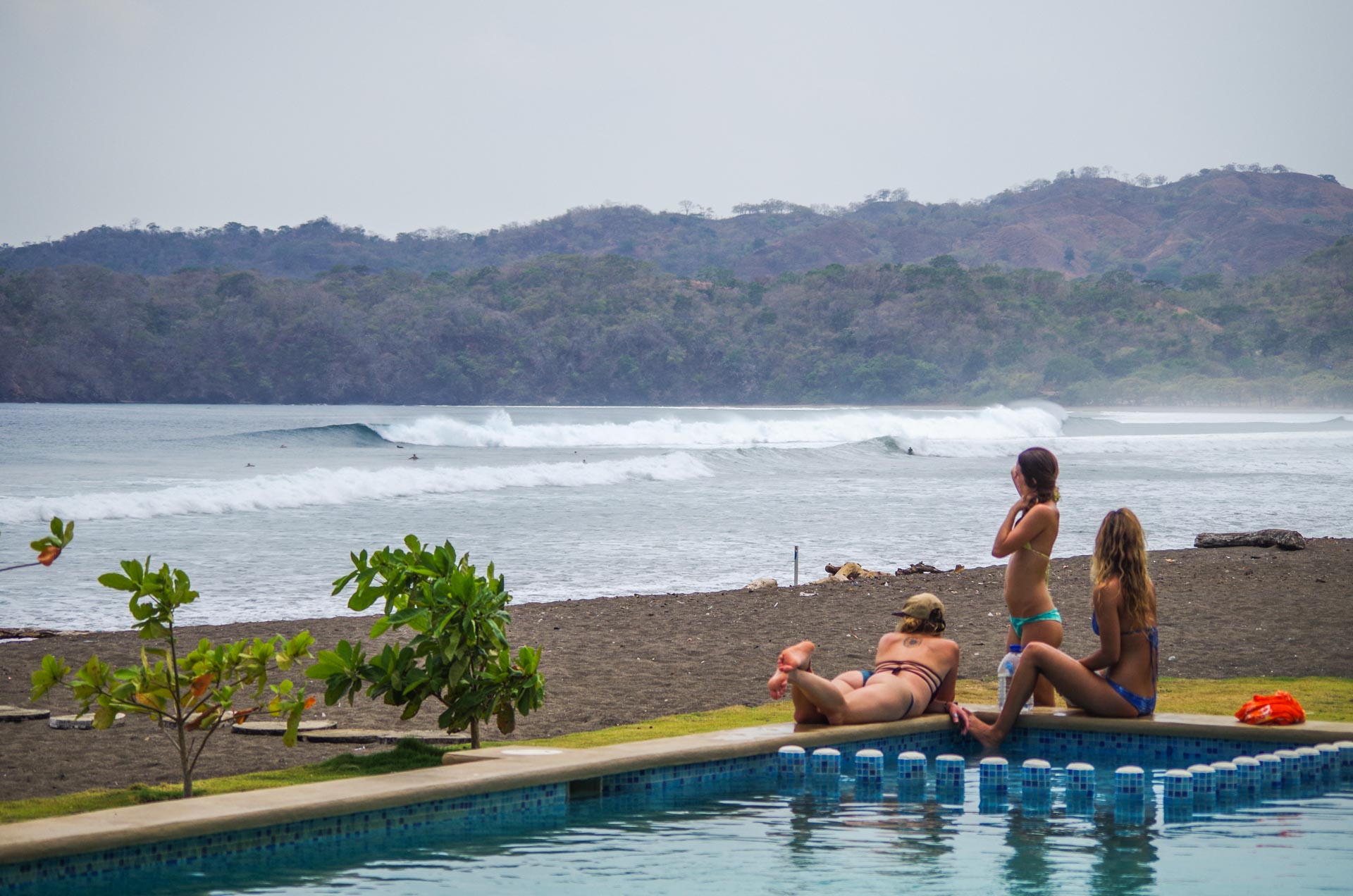 Surfing in Panama 