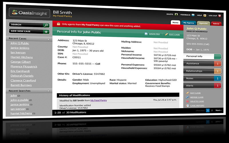 CharityTracker screenshot