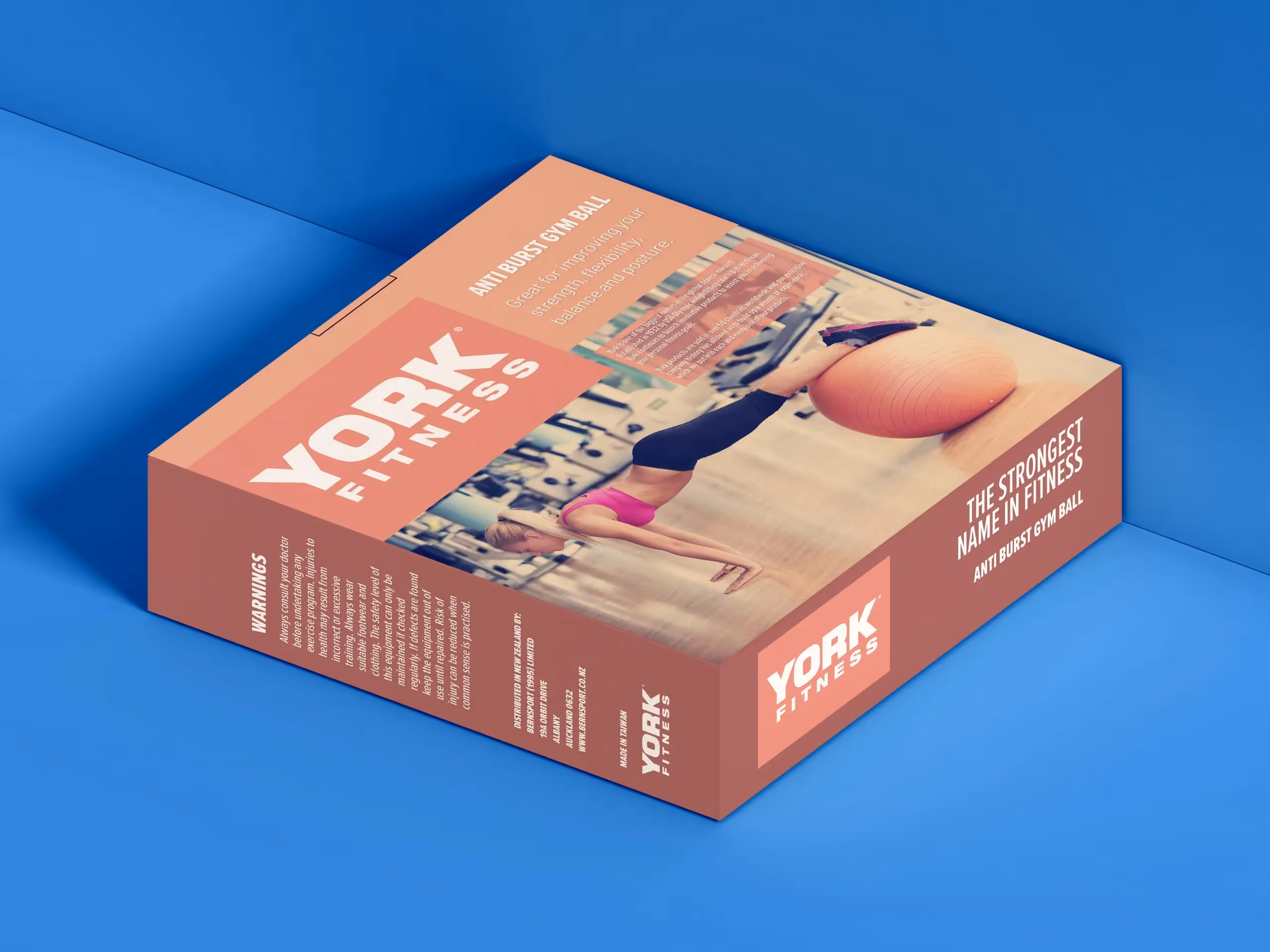 Audrey Johnston - Inclusive Packaging Design for York Fitness Gym Ball