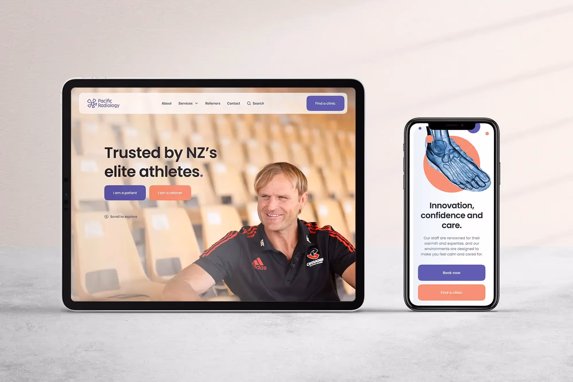 Luke  McArthur - Unified Multi-Brand Website & Portal Redesign for RHCNZ