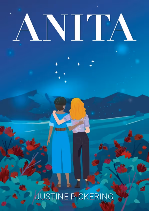 Nikite K - Illustrated Book Cover for Young Adult Novel 'Matariki Skies'