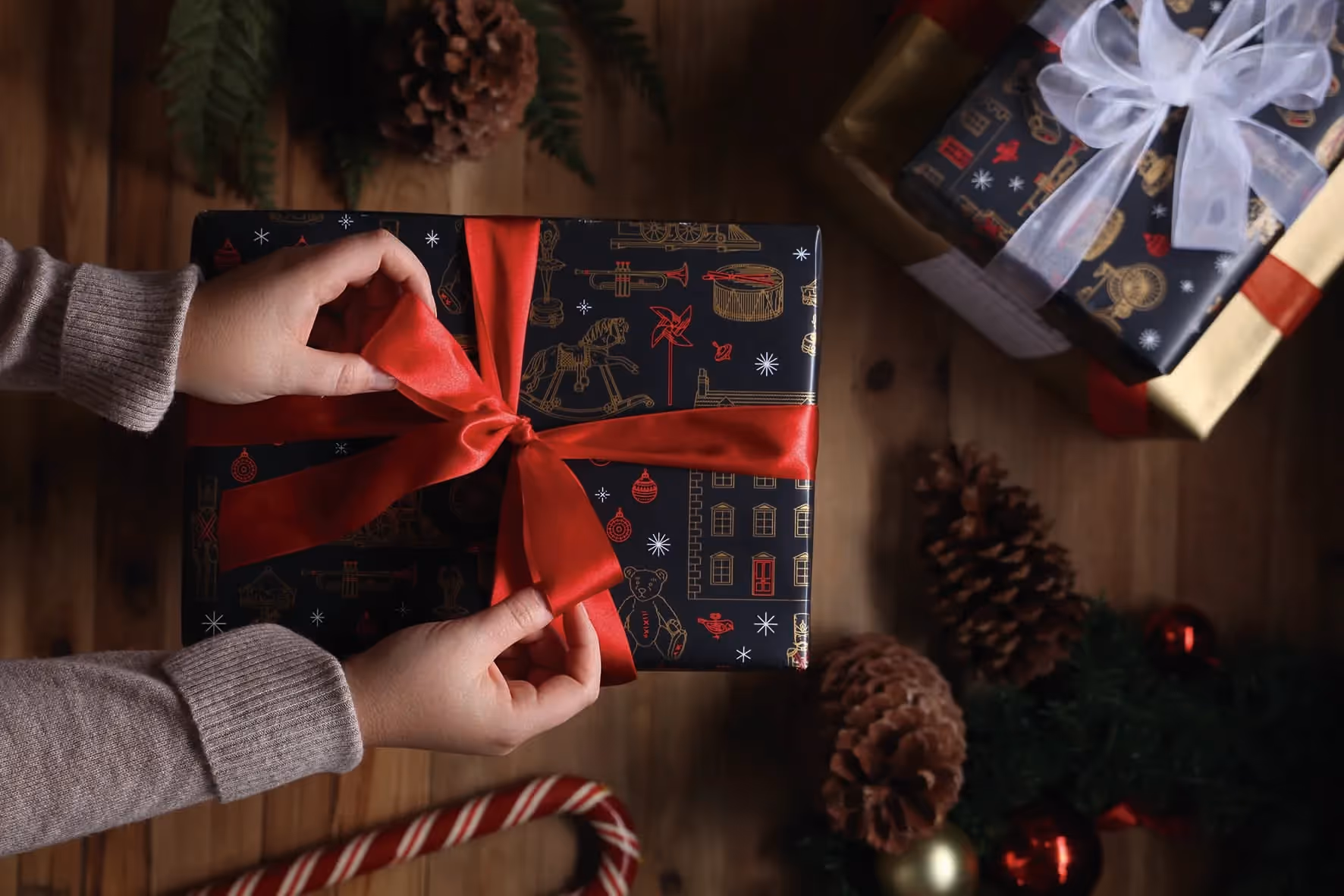 Kirstie Jones - Christmas Catalogue & Campaign Art Direction for Ballantynes