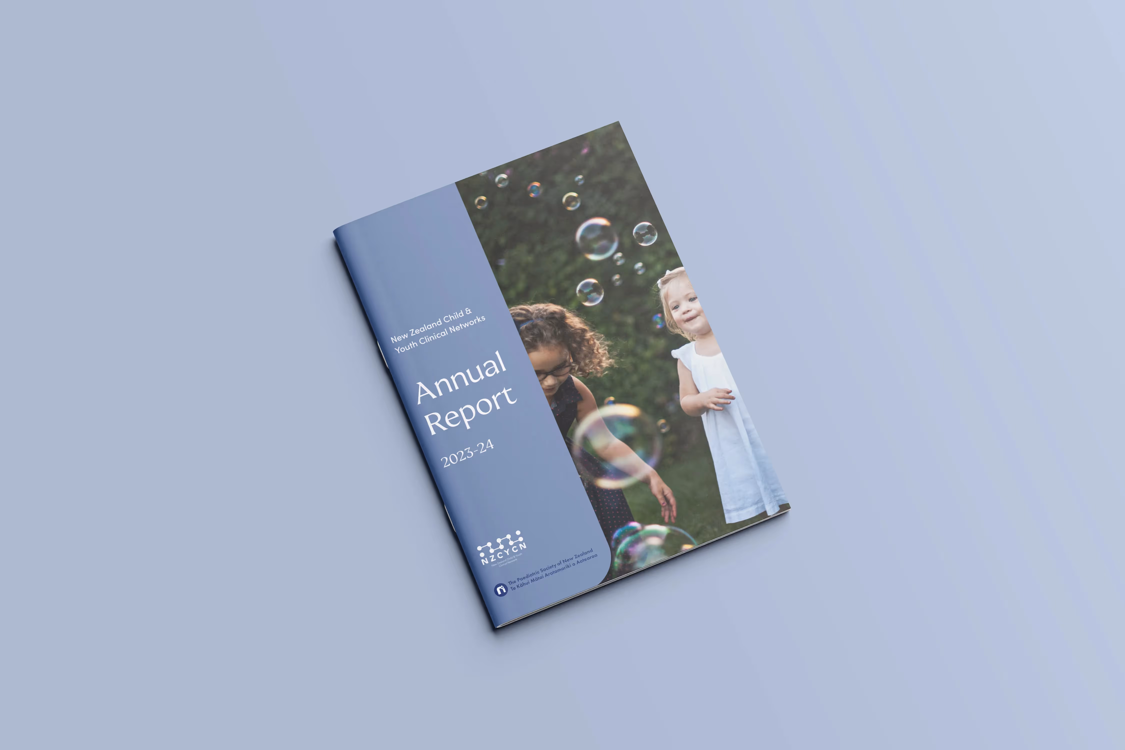 Sheba Basika - Annual Report Redesign for The Paediatric Society of New Zealand