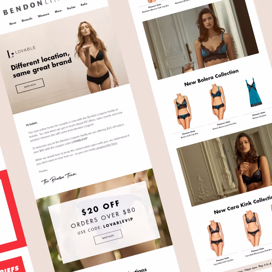 Ben Amies - Modernising Bendon's EDM Design System for Enhanced Brand Consistency