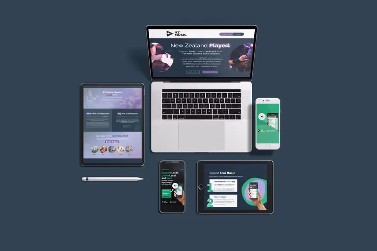 Tatum Dunster - Brand Refresh and Marketing Collateral for NZplayed