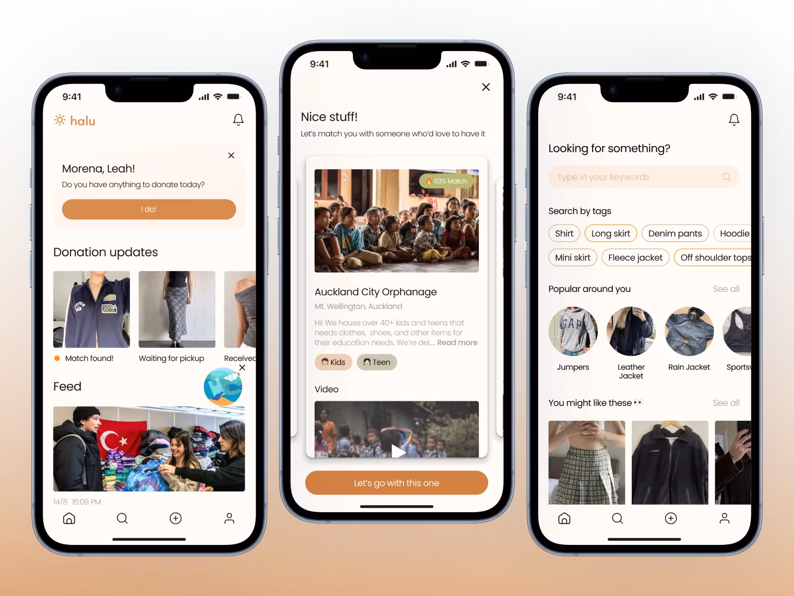 Natasha Livia Tanumihardja - Halu: AI-Powered Clothing Donation App with Environmental Impact Visualization