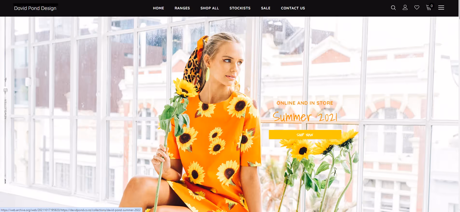 Sam Kay - Shopify Ecommerce Store Launch for David Pond Design
