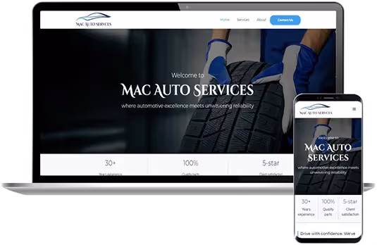 Michele Carter - Modern Website Redesign for Mac Auto Services