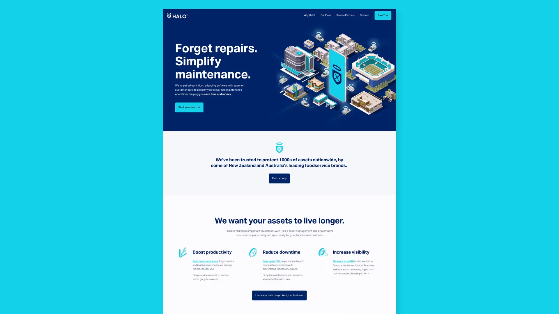 Justine Taylor - Brand Refresh and Squarespace Website for Halo Commercial Kitchens