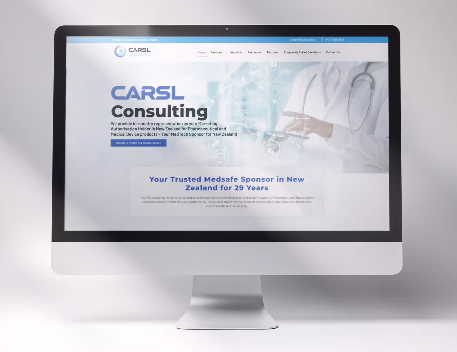 Brett Ransley - Comprehensive Branding and Website Design for Client