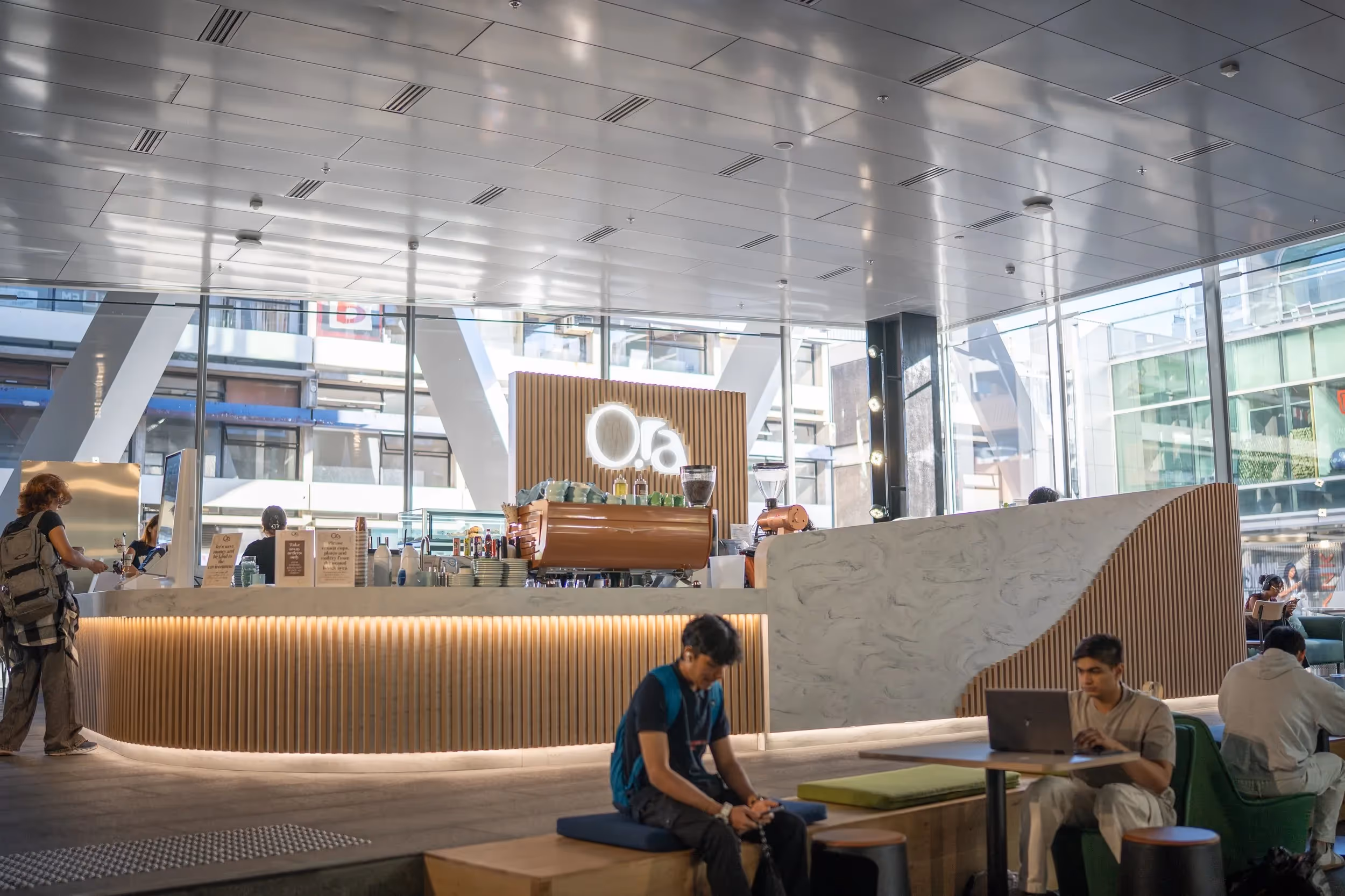 Sarah-Jane  Stringer - Branding and Naming for Ora Café at University of Auckland Recreation Centre