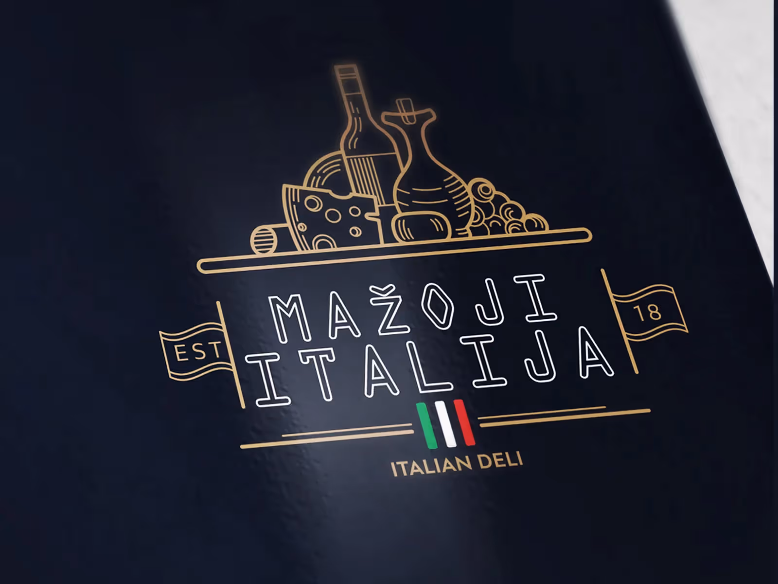 Andrius Tamosaitis - Logo Design for Little Italy Italian Deli