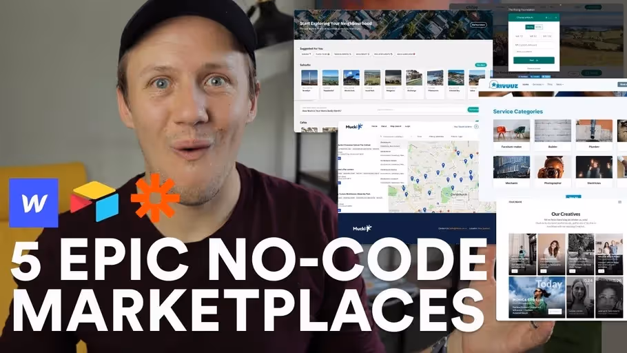 Connor Finlayson - MVMP: No-Code Marketplace Launch Program for Non-Technical Founders