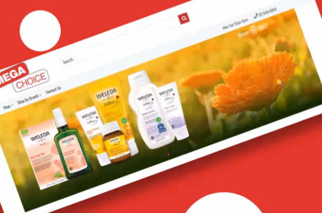 Sutharsan AB - Shopify Ecommerce Store Development for Pharma Care & Mega Choice