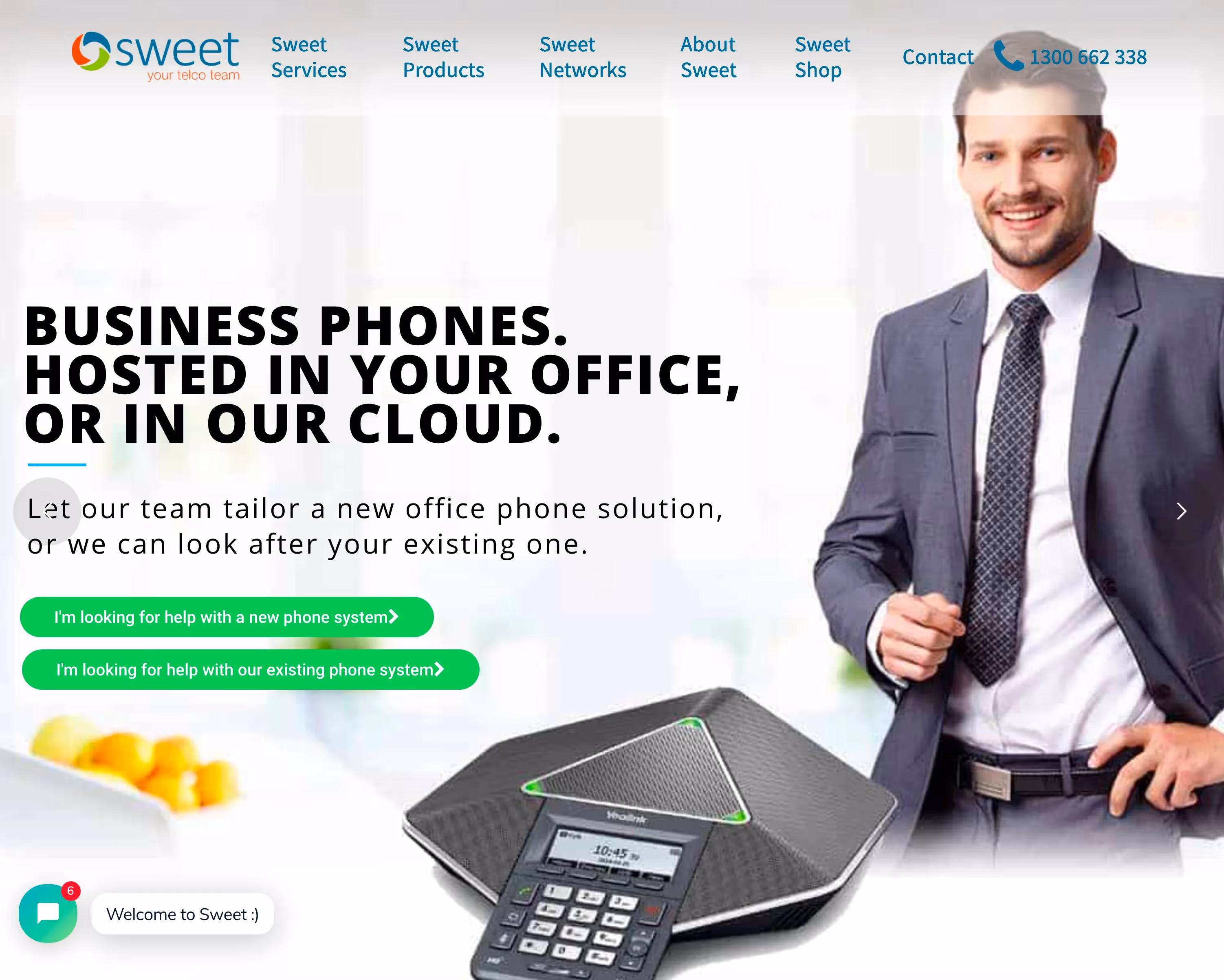 Phil Cox - Business Broadband Platform for Sweet Telecom