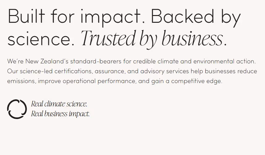 Sarah Todhunter - Content Audit and Editing for Toitū Envirocare Website