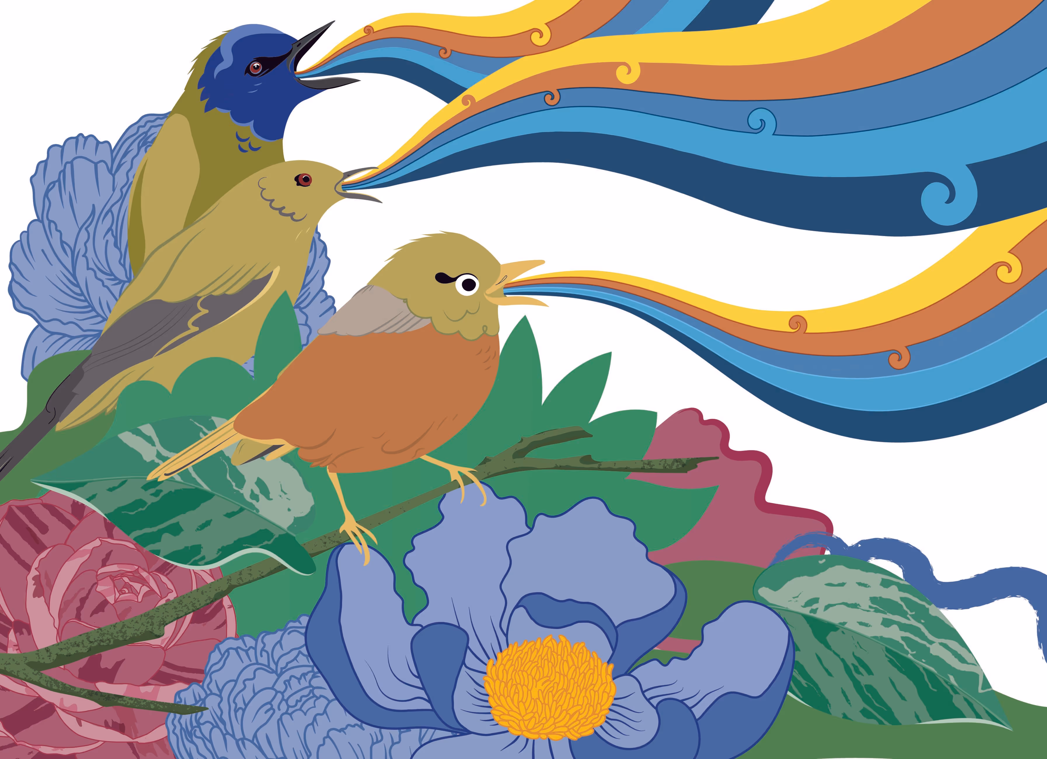 Kerri-Ann Graham - Book Illustration for 'Ngā Wāhanga o te Tau' by Ministry of Education