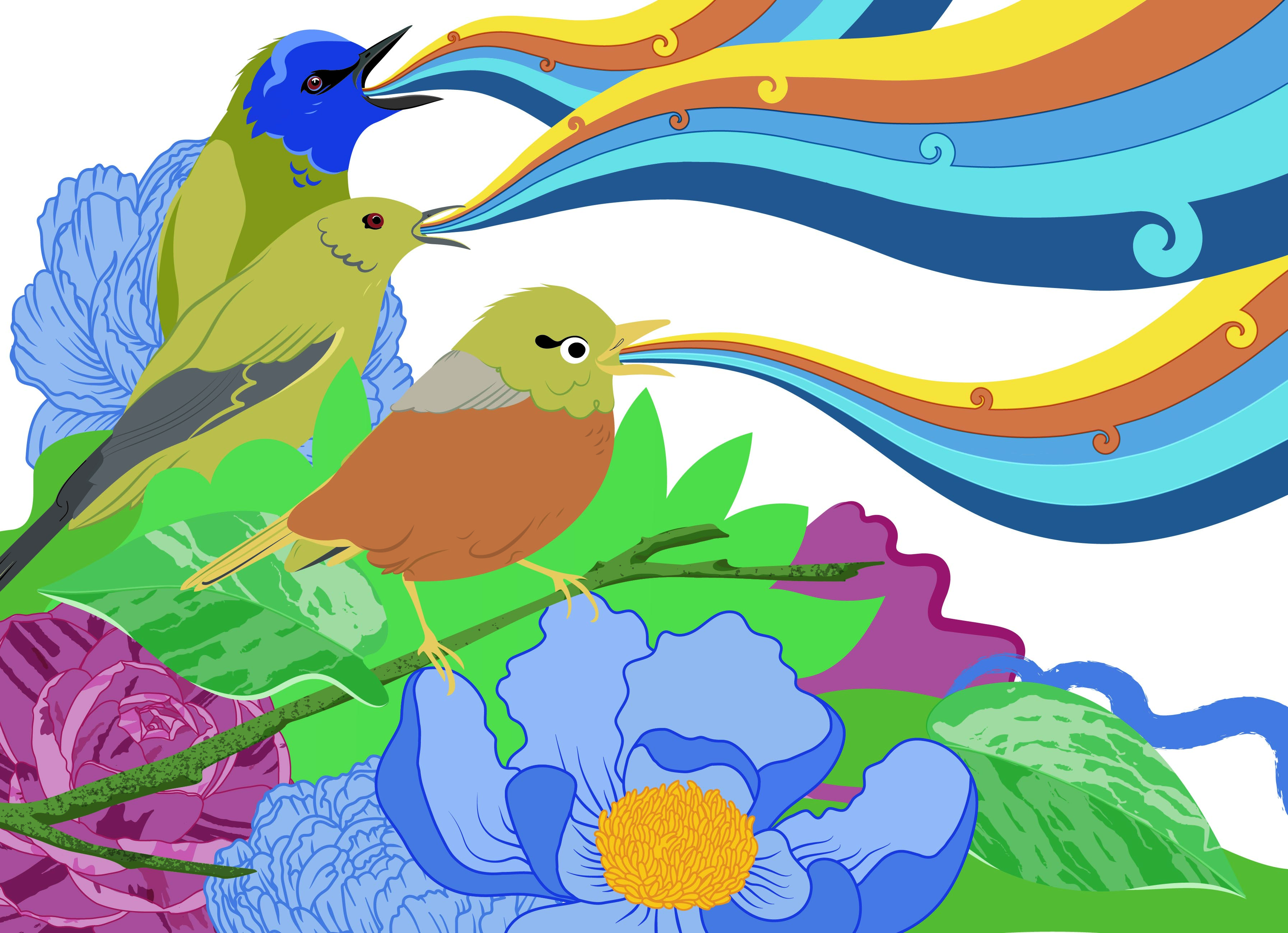 Kerri-Ann Graham - Book Illustration for 'Ngā Wāhanga o te Tau' by Ministry of Education