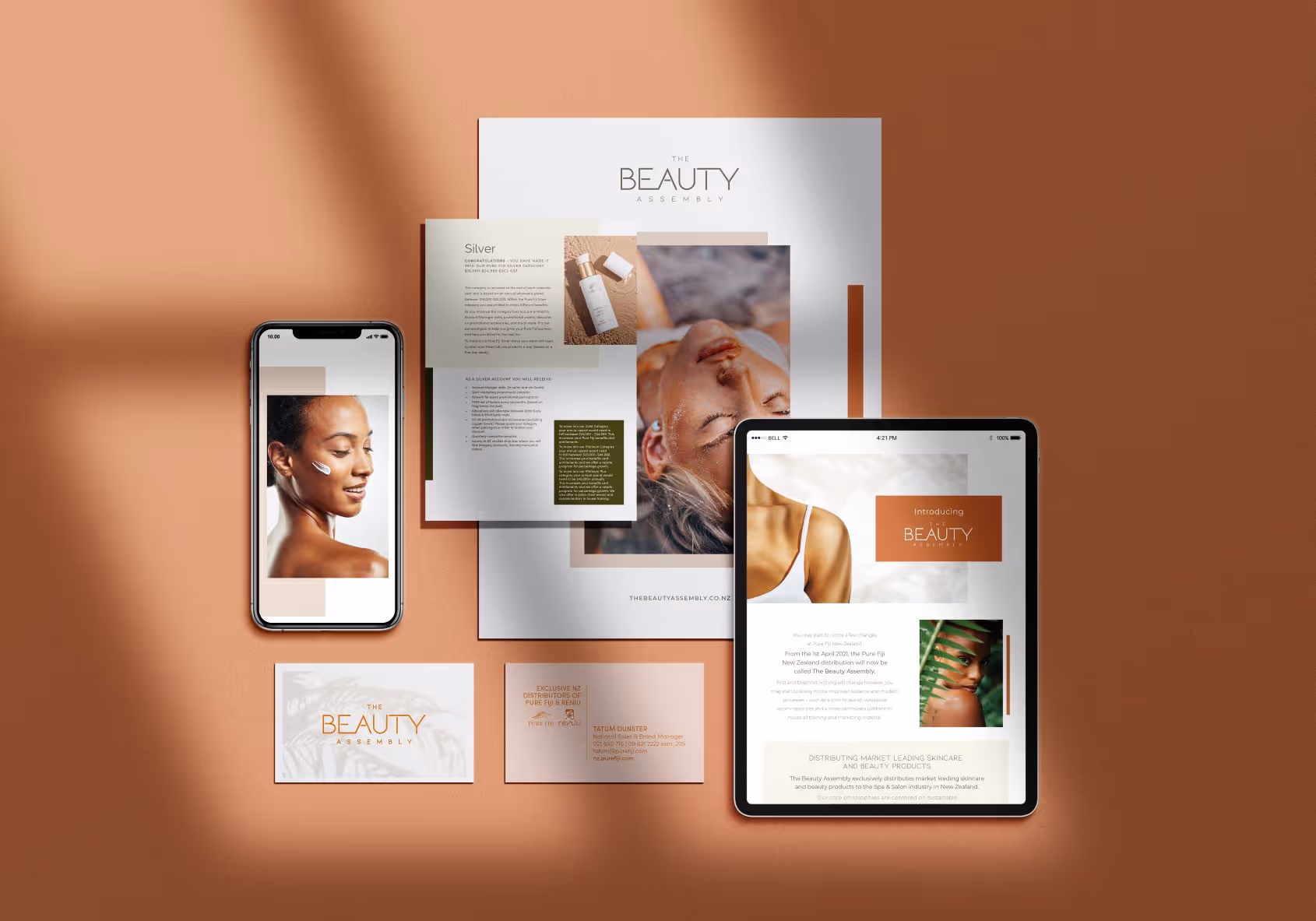Susie Reid - Brand Identity Creation for The Beauty Assembly