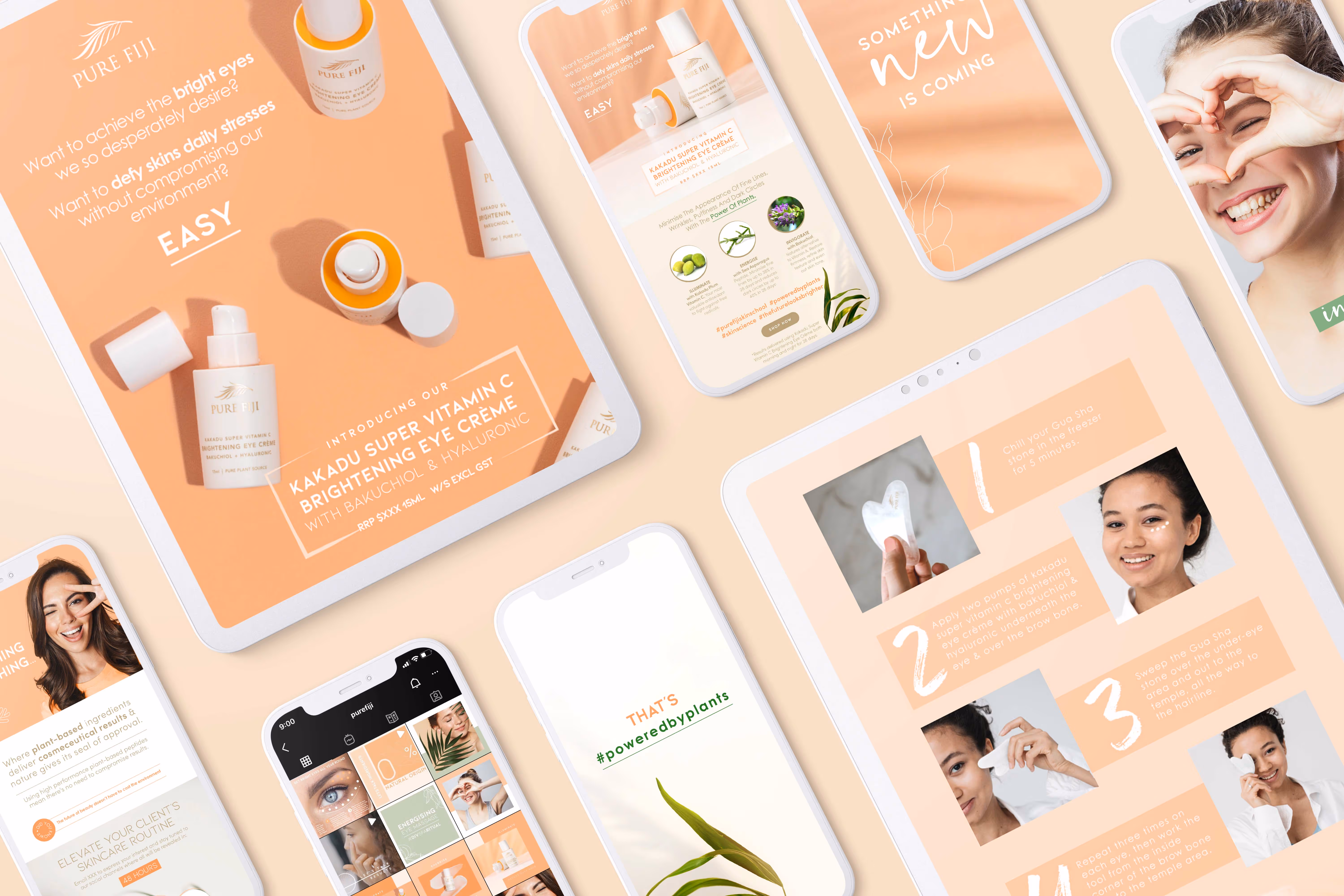 Susie Reid - Cohesive Branding for Pure Fiji Product Launch