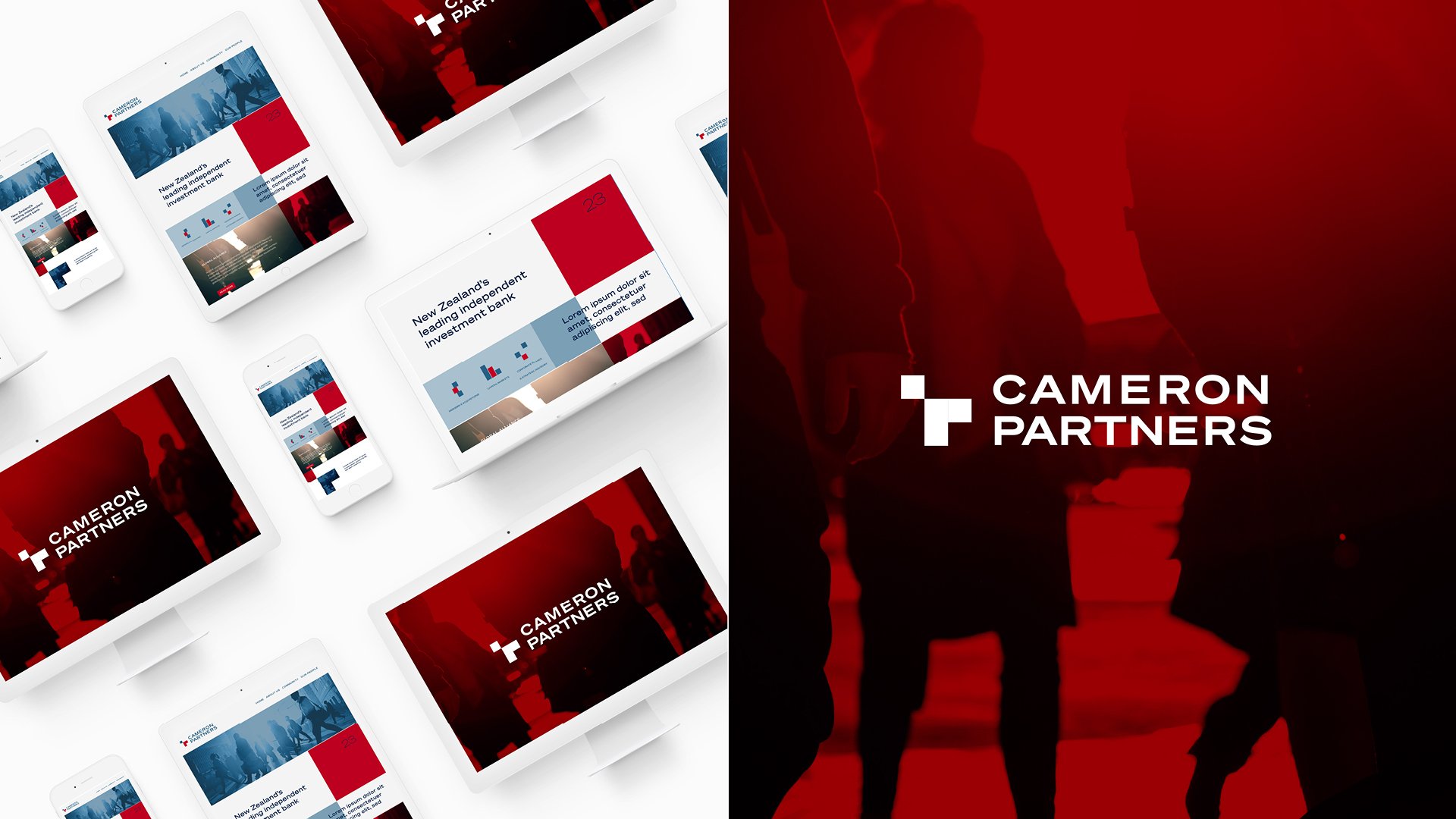 Lucie Blaze - Cameron Partners - Brand Redesign